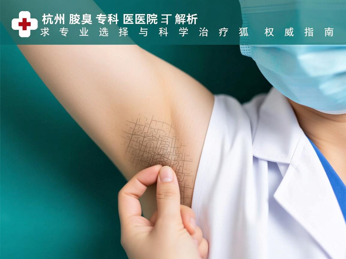 杭州腋臭专科医院解析，专业选择与科学治疗狐臭的权威指南