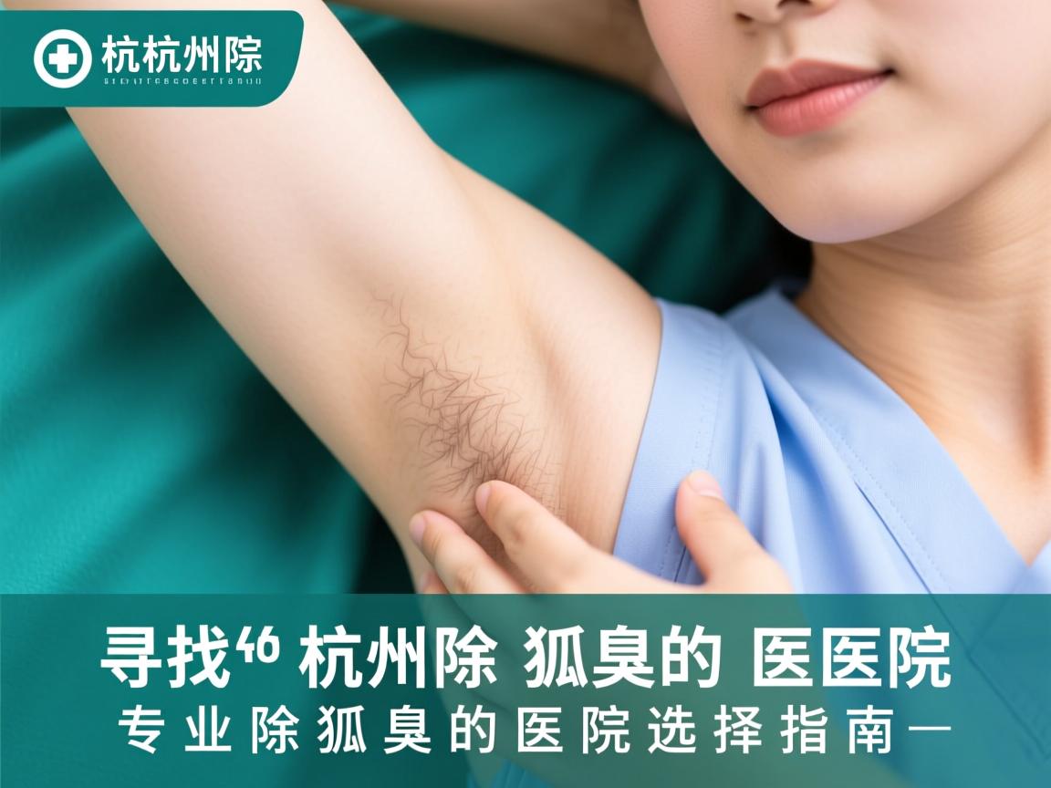 寻找杭州除狐臭医院，专业除狐臭的医院选择指南