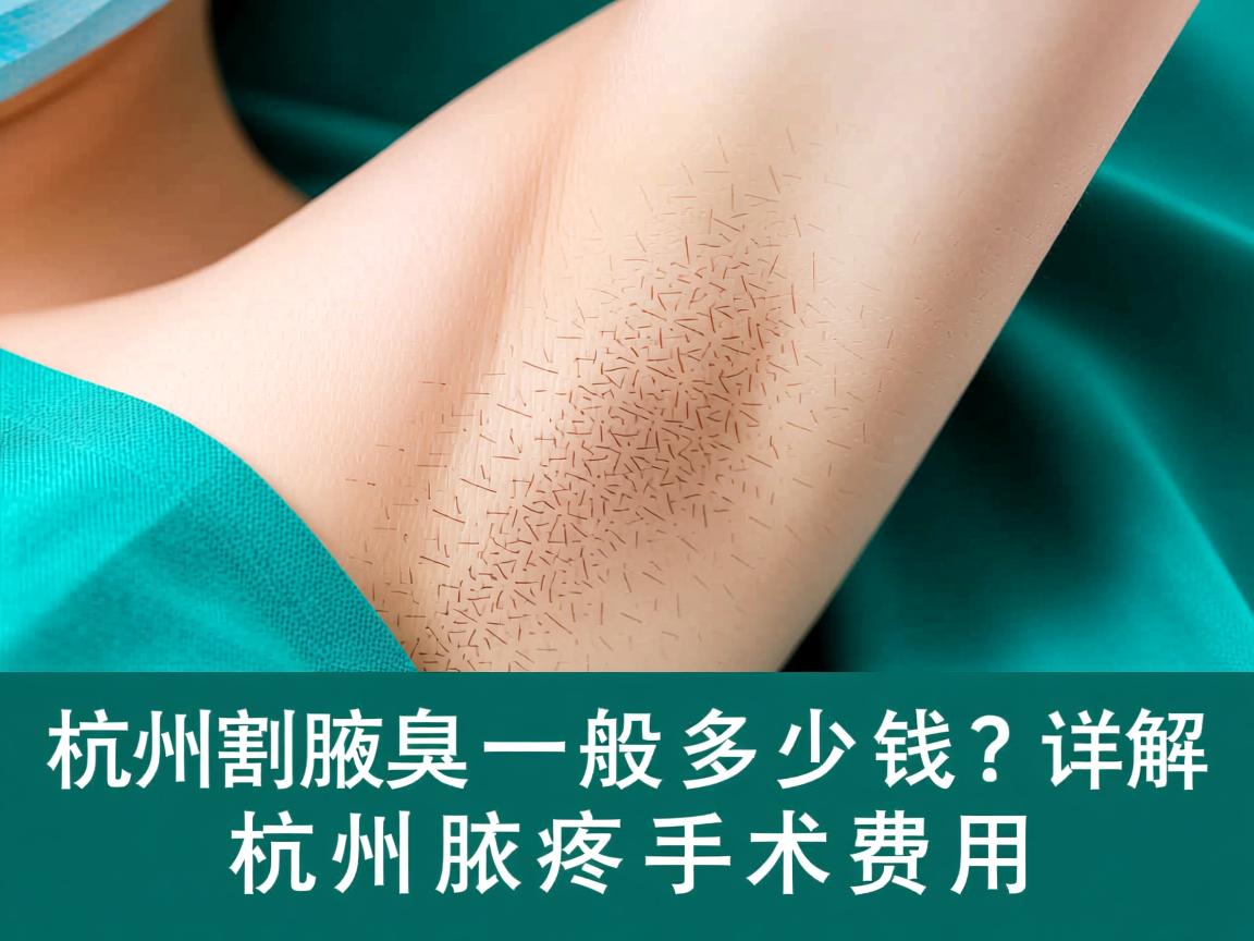 杭州割腋臭一般多少钱?详解杭州腋臭手术费用 杭州割腋臭一般多少钱?详解杭州腋臭手术费用
