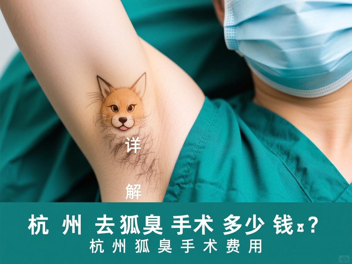 杭州去狐臭手术多少钱?详解杭州狐臭手术费用 杭州去狐臭手术多少钱?详解杭州狐臭手术费用