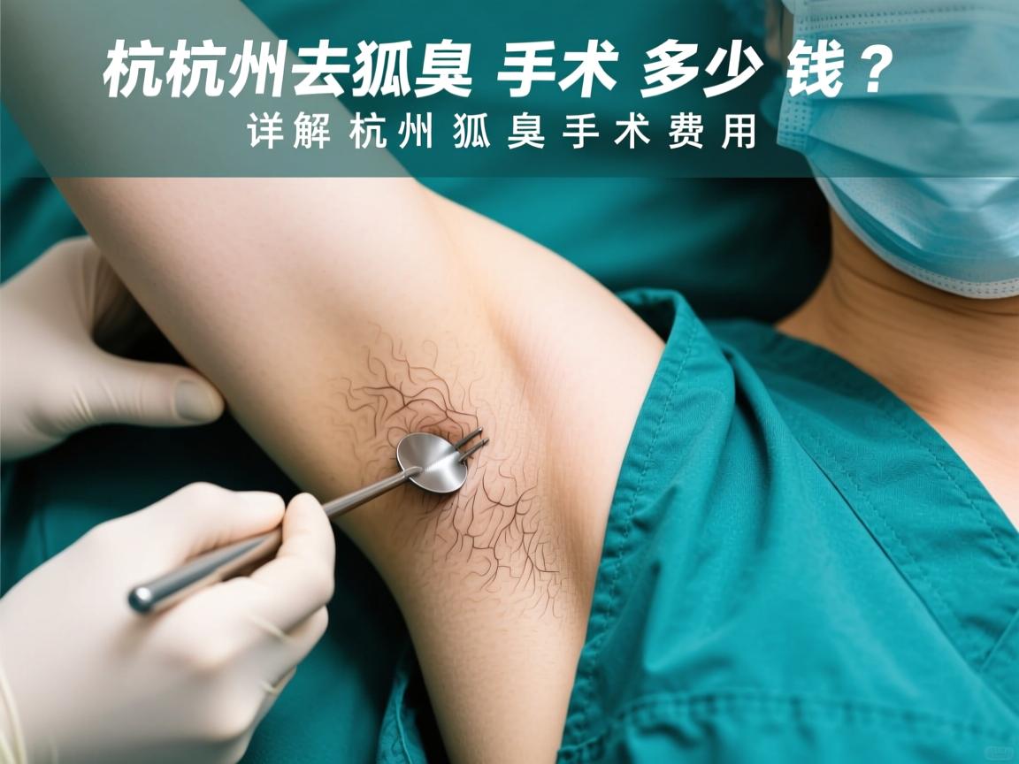 杭州去狐臭手术多少钱?详解杭州狐臭手术费用 杭州去狐臭手术多少钱?详解杭州狐臭手术费用