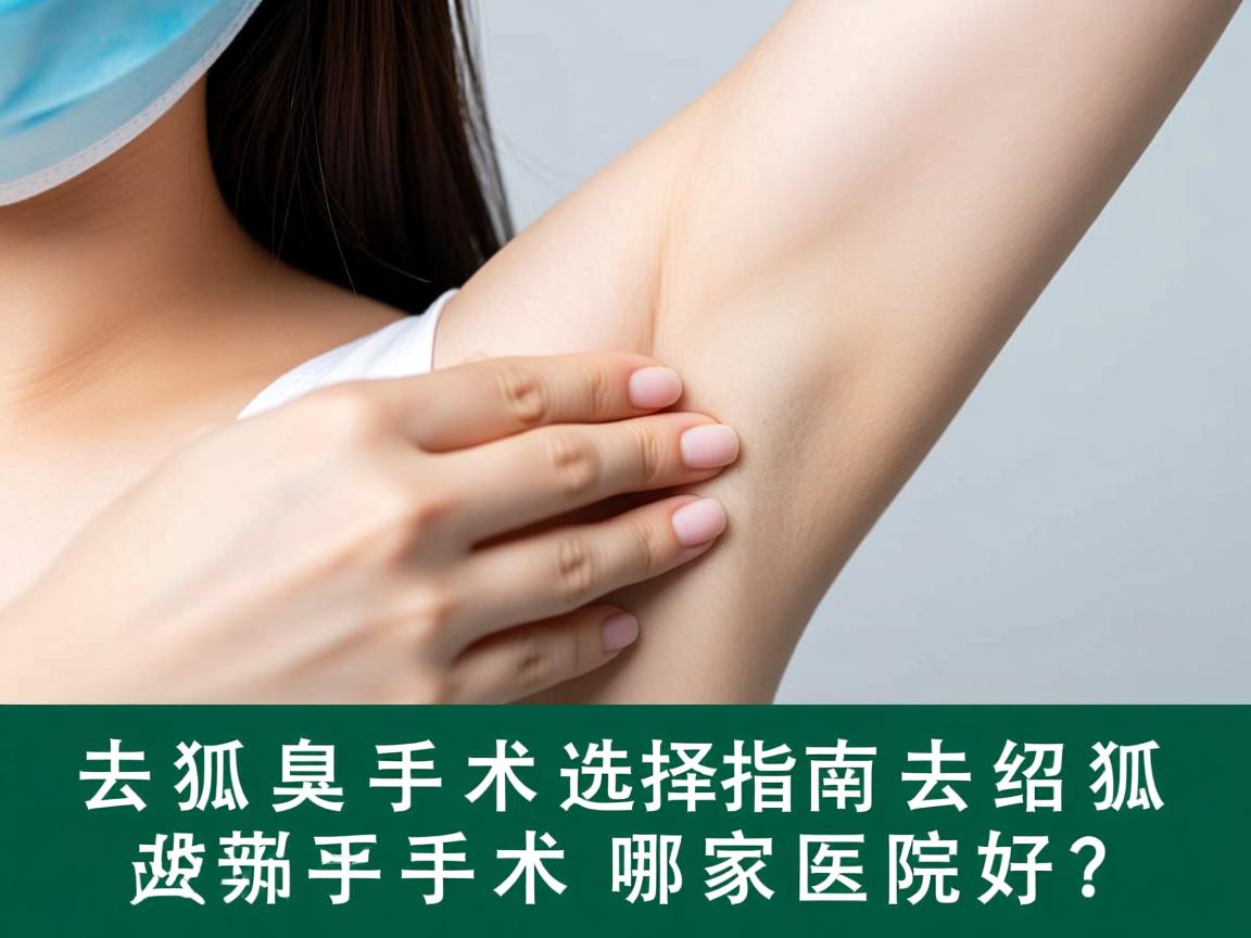 去狐臭手术选择指南，去绍兴做去狐臭手术哪家医院好？