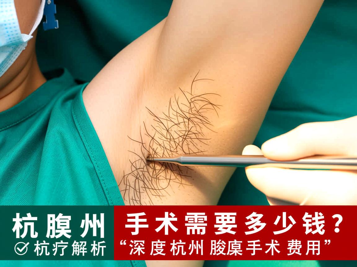 杭州腋臭手术需要多少钱?深度解析杭州腋臭手术费用 杭州腋臭手术需要多少钱?深度解析杭州腋臭手术费用