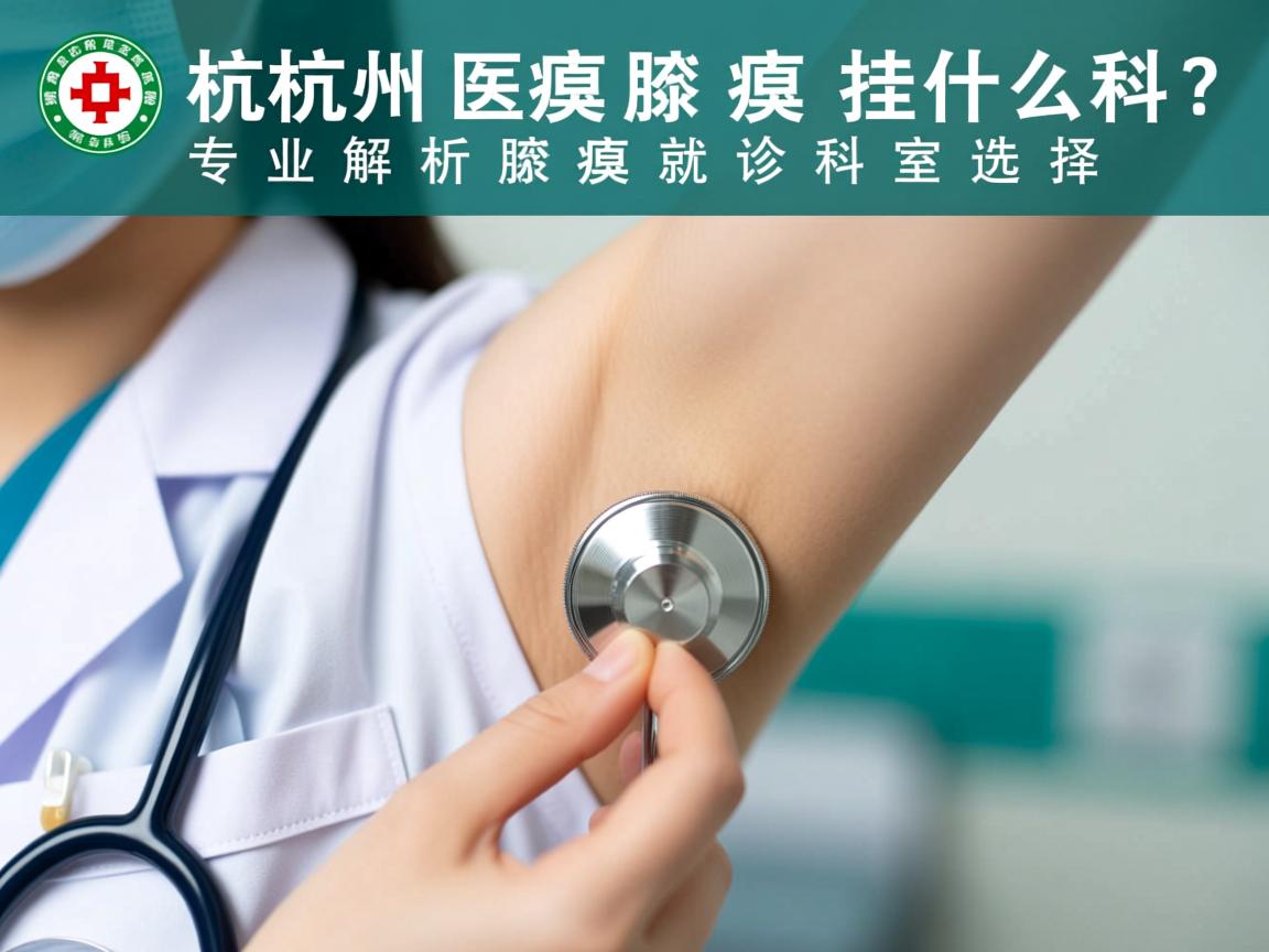 杭州医院腋臭挂什么科?专业解析腋臭就诊科室选择 杭州医院腋臭挂什么科?专业解析腋臭就诊科室选择