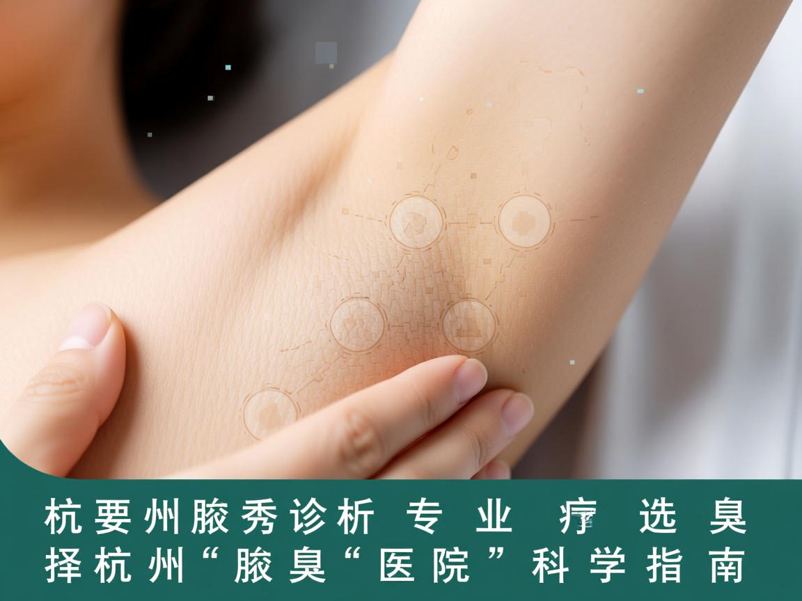 杭州腋秀解析，专业腋臭诊疗，选择杭州腋臭医院的科学指南