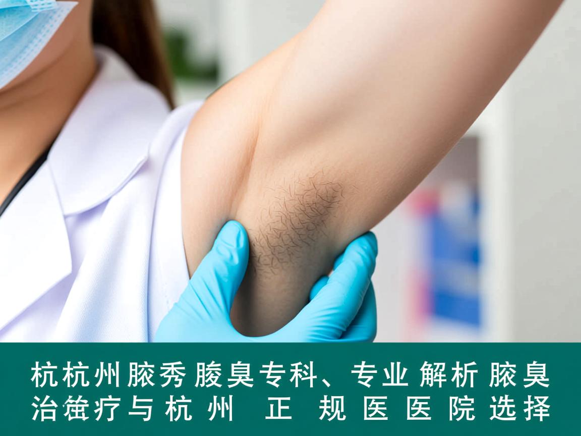 杭州腋秀腋臭专科,专业解析腋臭治疗与杭州正规医院选择 杭州腋秀腋臭专科,专业解析腋臭治疗与杭州正规医院选择