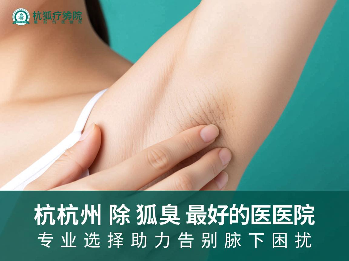 杭州除狐臭最好的医院,专业选择助力告别腋下困扰 杭州除狐臭最好的医院,专业选择助力告别腋下困扰