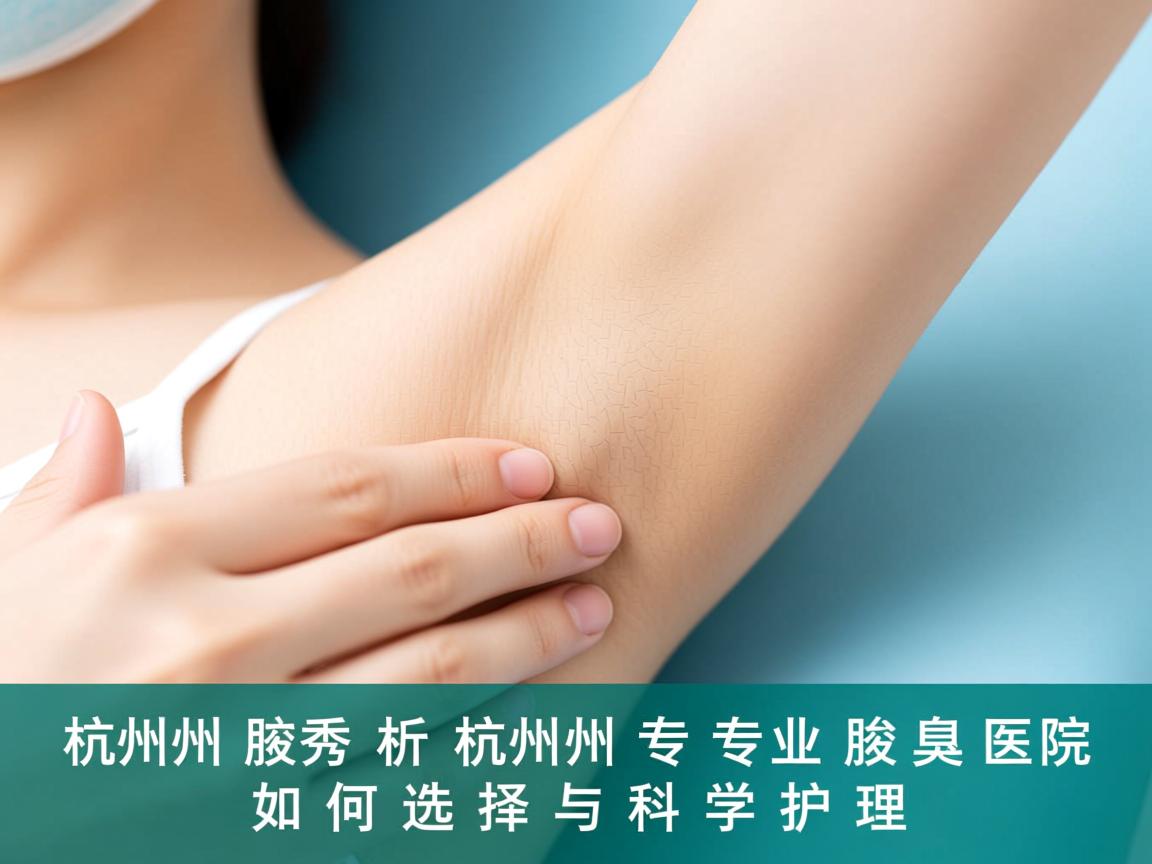 杭州腋秀解析,杭州专业腋臭医院如何选择与科学护理 杭州腋秀解析,杭州专业腋臭医院如何选择与科学护理