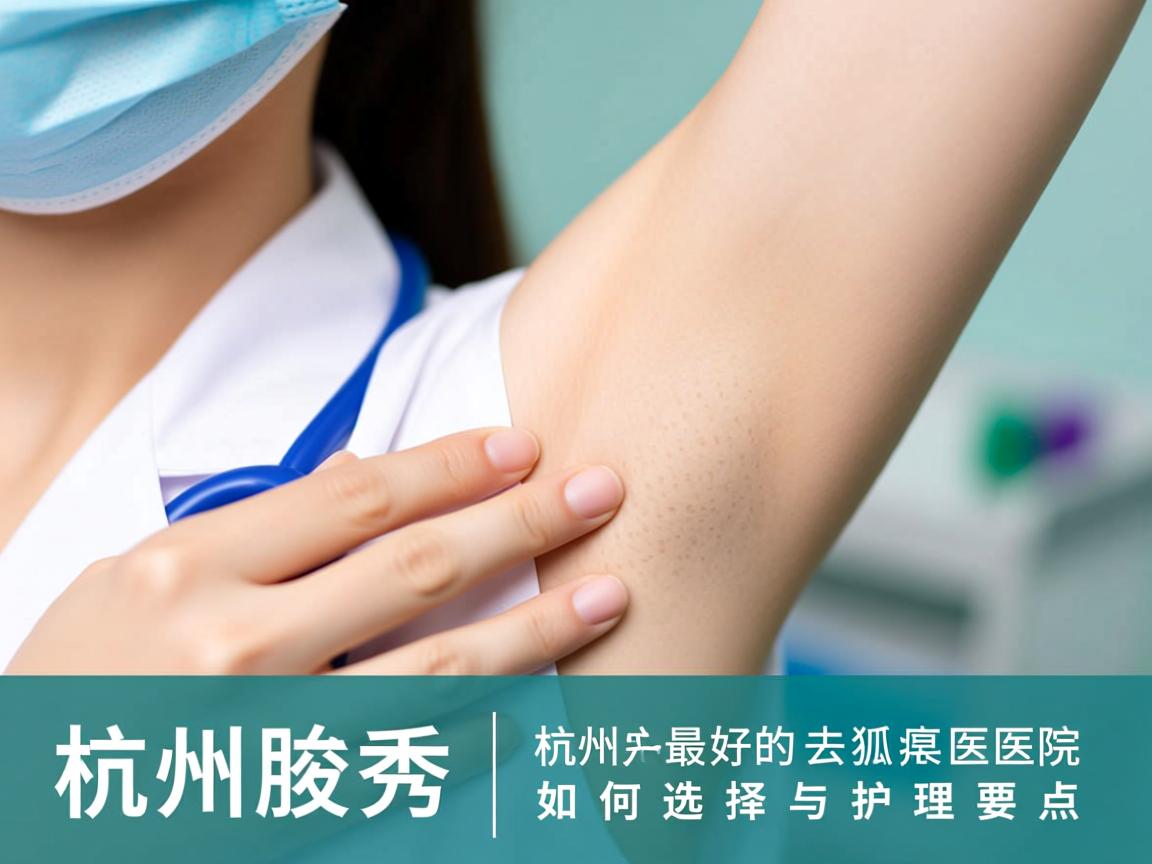 杭州腋秀解析，杭州最好的去狐臭医院如何选择与护理要点