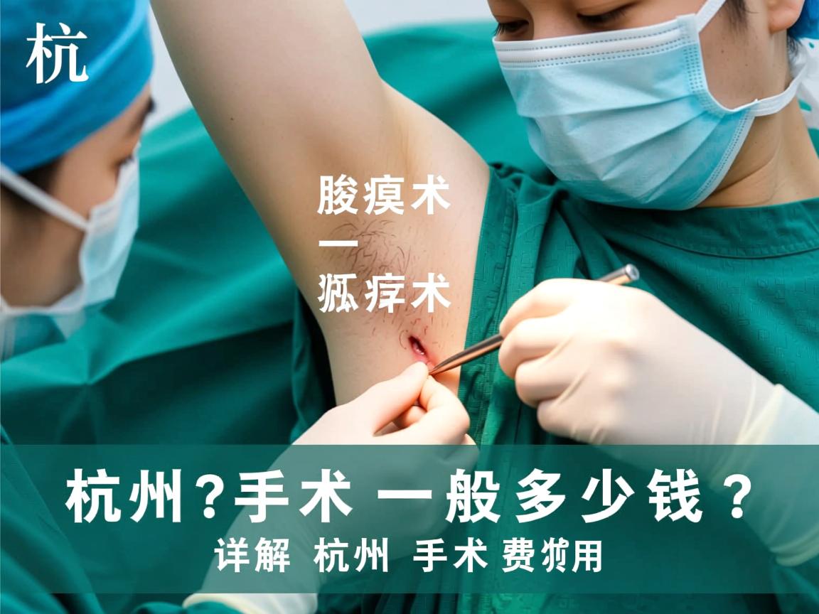 杭州腋臭手术一般多少钱?详解杭州狐臭手术费用 杭州腋臭手术一般多少钱?详解杭州狐臭手术费用
