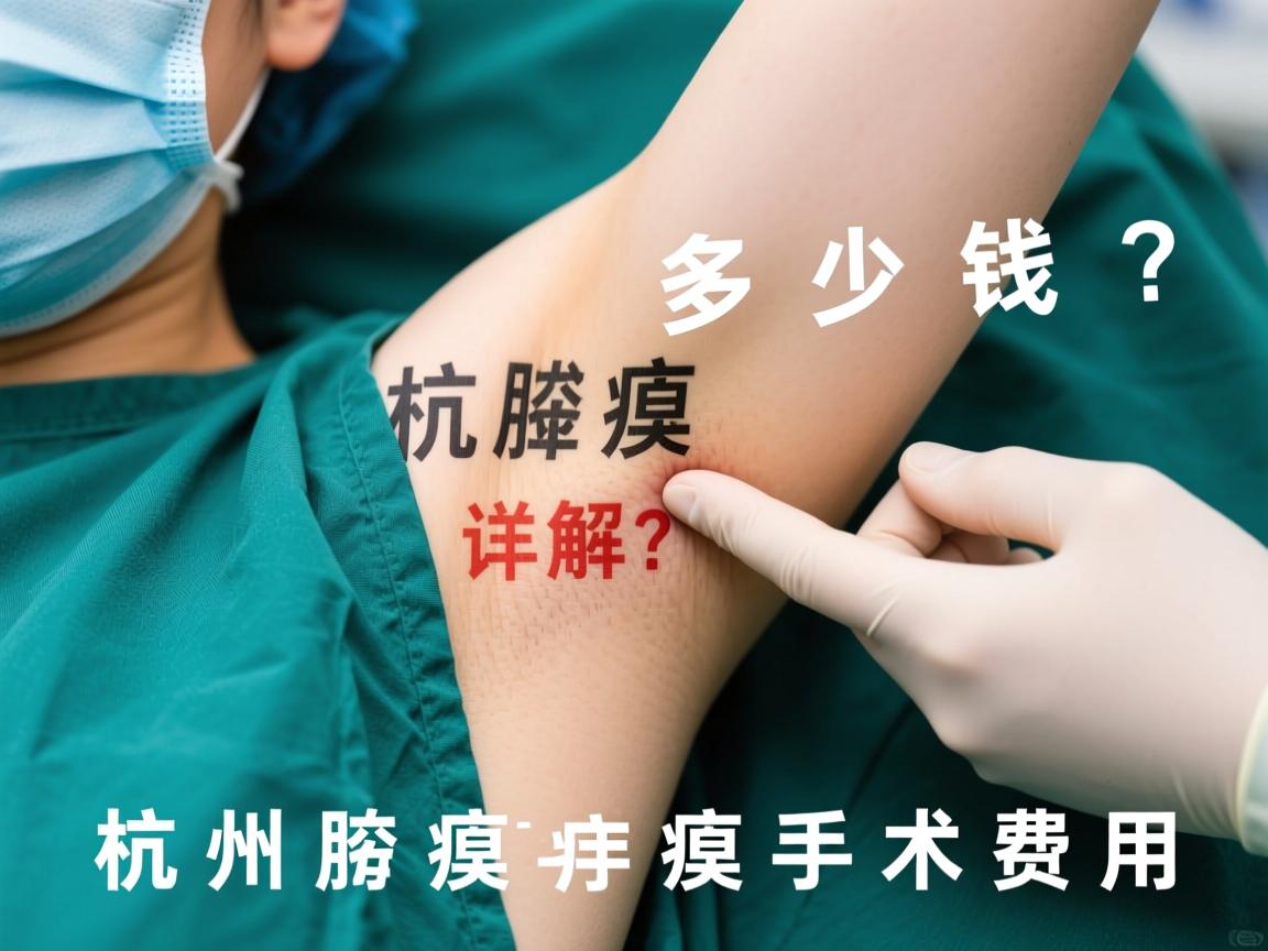 杭州腋臭手术多少钱？详解杭州腋臭手术费用
