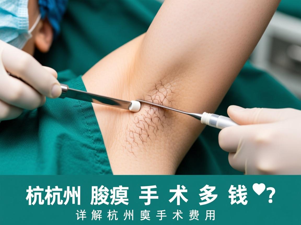 杭州腋臭手术多少钱？详解杭州腋臭手术费用