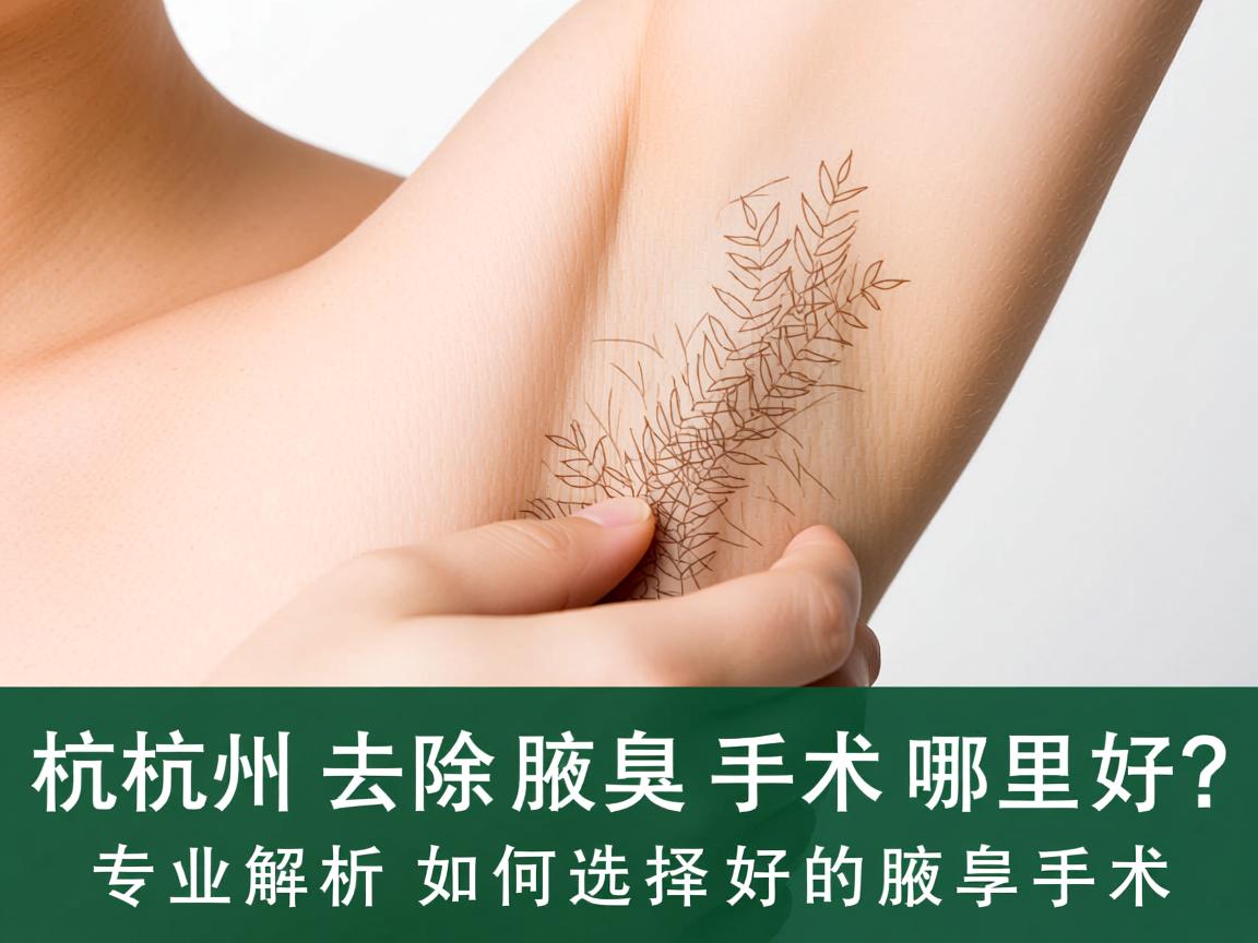 杭州去除腋臭手术哪里好?专业解析如何选择好的腋臭手术 杭州去除腋臭手术哪里好?专业解析如何选择好的腋臭手术