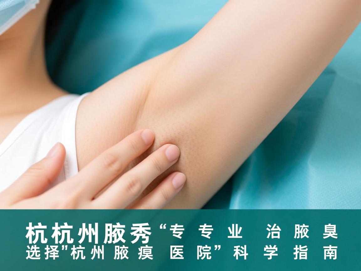 杭州腋秀解析，专业治腋臭，选择杭州专业腋臭医院的科学指南