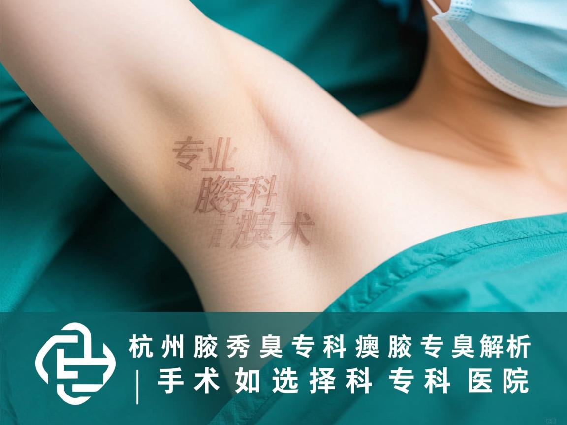 杭州腋秀腋臭专科解析,专业腋臭手术如何选择专科医院 杭州腋秀腋臭专科解析,专业腋臭手术如何选择专科医院