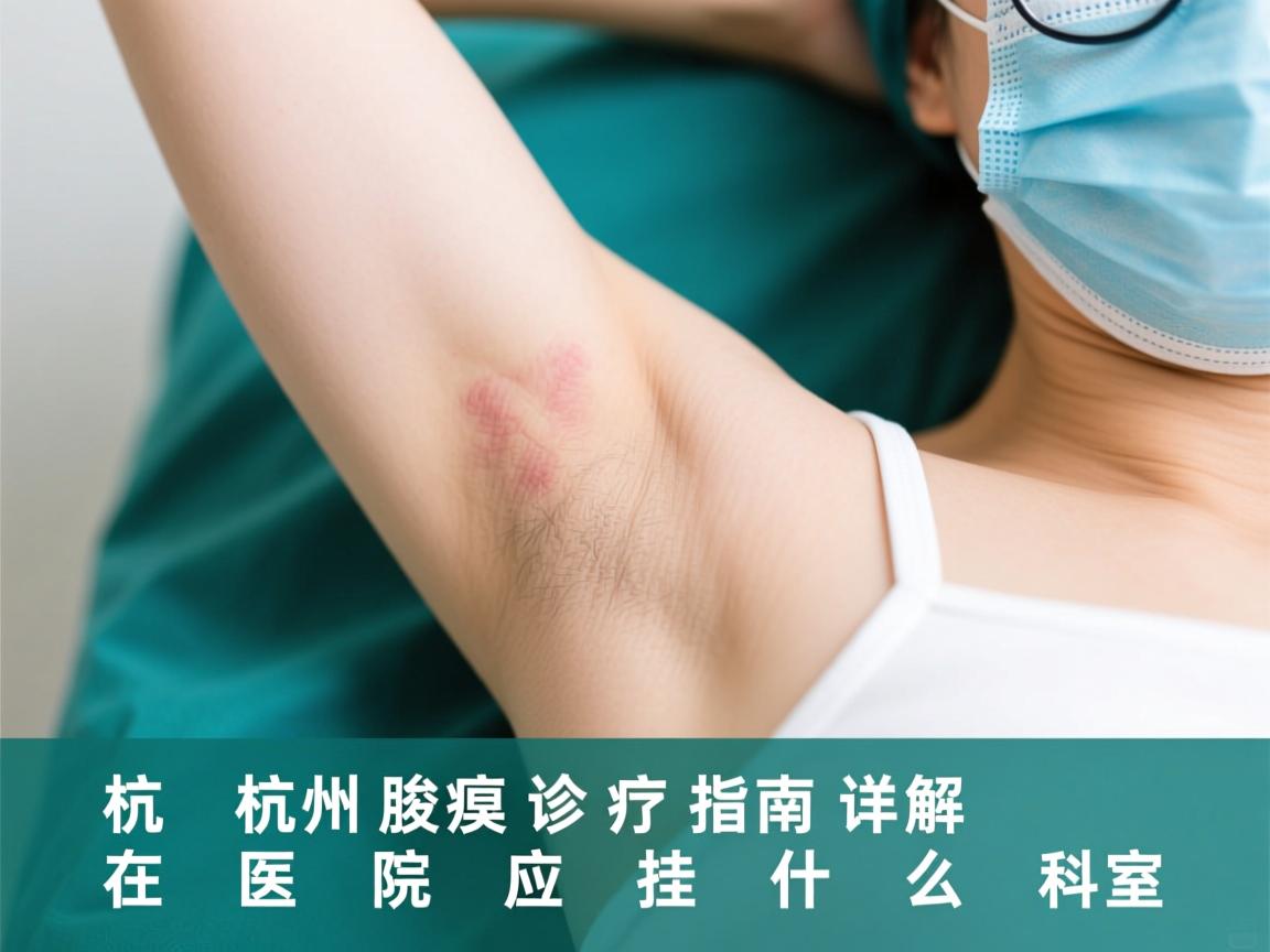 杭州腋臭诊疗指南,详解腋臭在医院应挂什么科室 杭州腋臭诊疗指南,详解腋臭在医院应挂什么科室