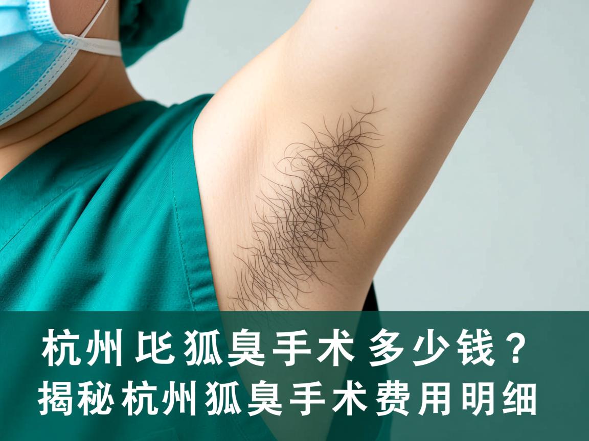 杭州狐臭手术多少钱?揭秘杭州狐臭手术费用明细 杭州狐臭手术多少钱?揭秘杭州狐臭手术费用明细