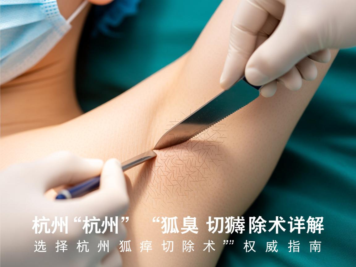 杭州狐臭切除术详解，选择杭州狐臭切除术的权威指南