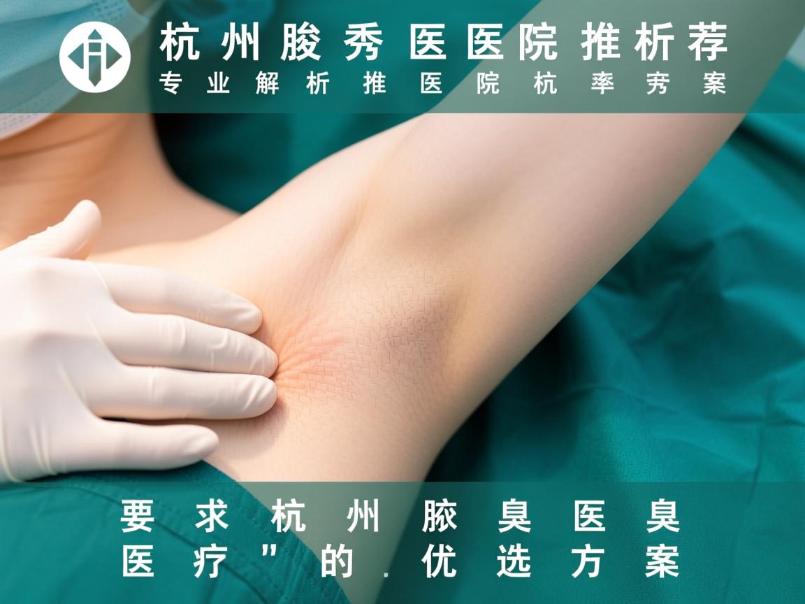 杭州腋秀医院推荐，专业解析杭州腋臭医疗的优选方案