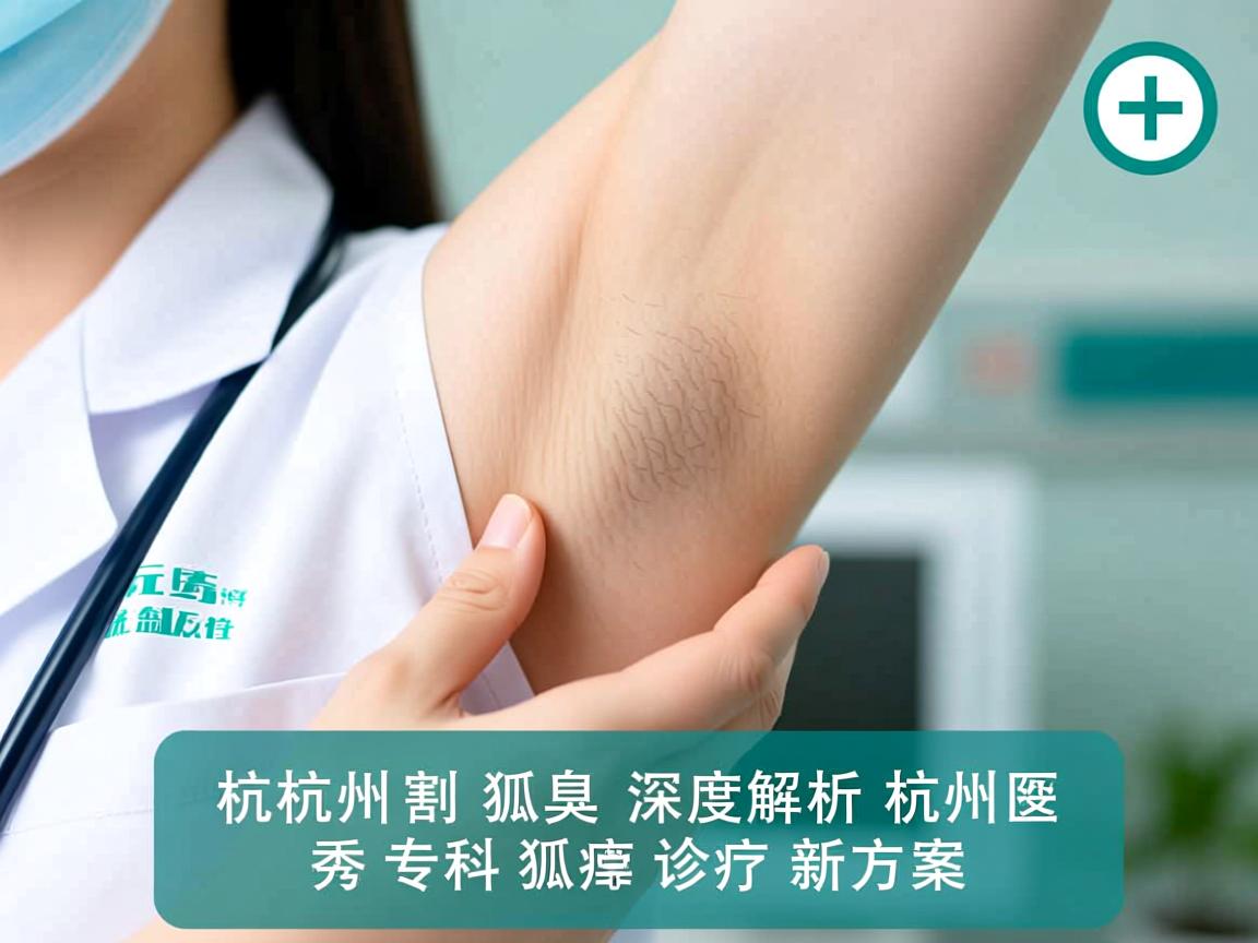 杭州割狐臭，深度解析杭州腋秀专科的狐臭诊疗新方案