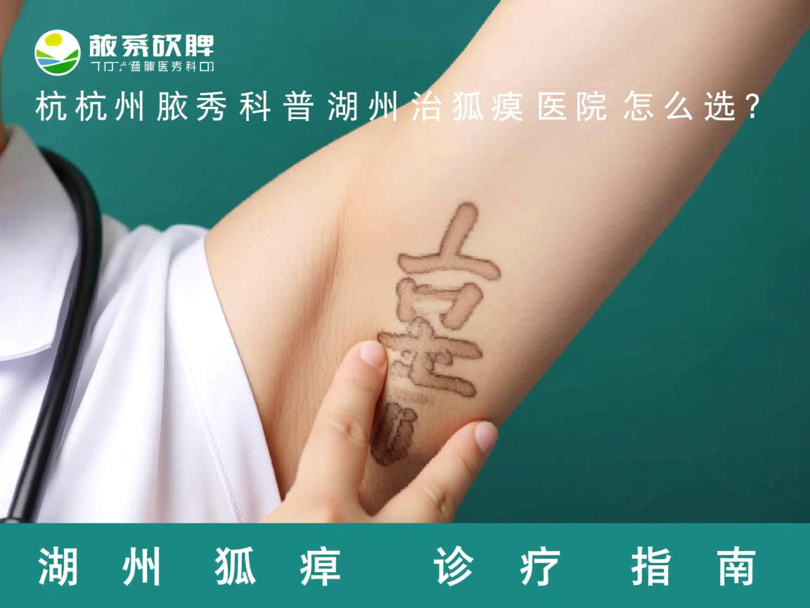 杭州腋秀科普,湖州治狐臭医院怎么选?湖州狐臭诊疗指南 杭州腋秀科普,湖州治狐臭医院怎么选?湖州狐臭诊疗指南