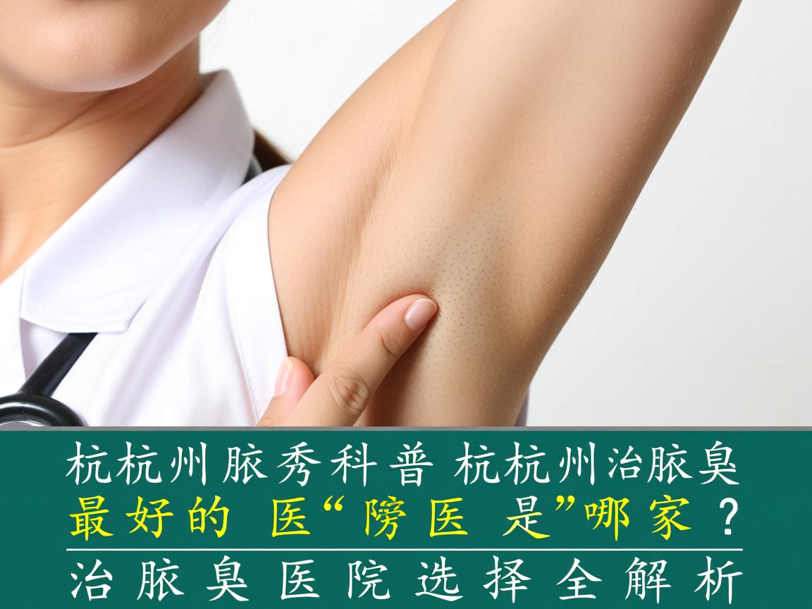 杭州腋秀科普,杭州治腋臭最好的医院是哪家?治腋臭医院选择全解析 杭州腋秀科普,杭州治腋臭最好的医院是哪家?治腋臭医院选择全解析