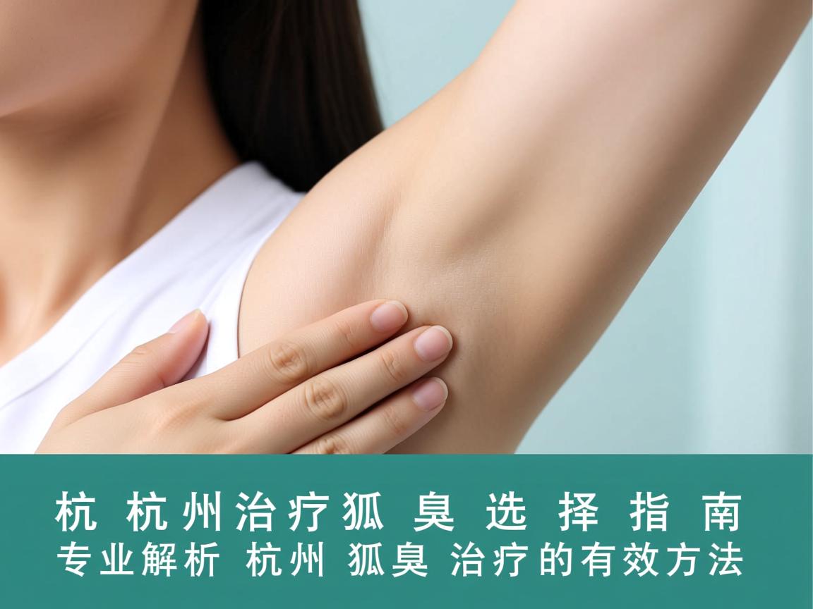 杭州治疗狐臭选择指南,专业解析杭州狐臭治疗的有效方法 杭州治疗狐臭选择指南,专业解析杭州狐臭治疗的有效方法