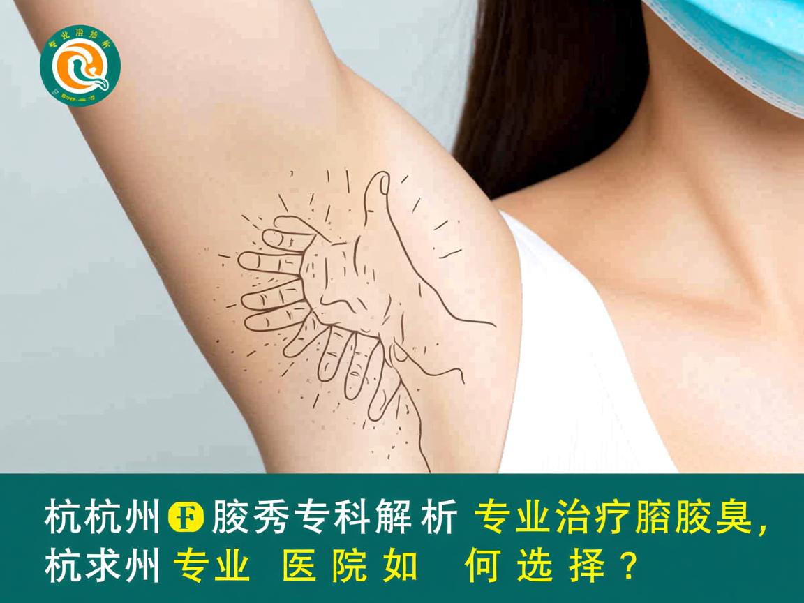 杭州腋秀专科解析，专业治疗腋臭，杭州专业医院如何选择？