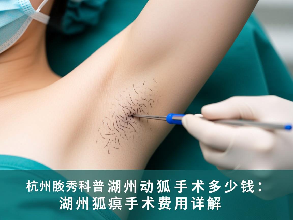 杭州腋秀科普，在湖州动狐臭手术多少钱，湖州狐臭手术费用详解