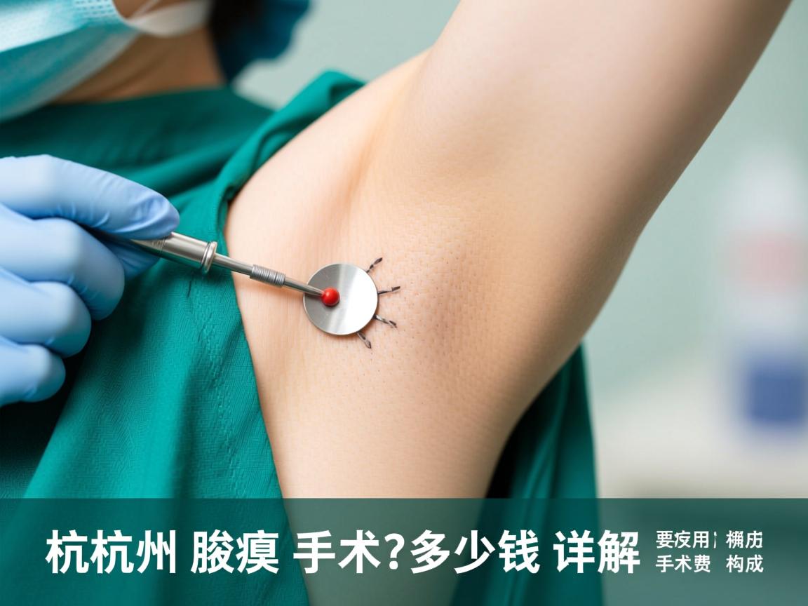 杭州腋臭手术多少钱?详解杭州腋臭手术费用构成 杭州腋臭手术多少钱?详解杭州腋臭手术费用构成
