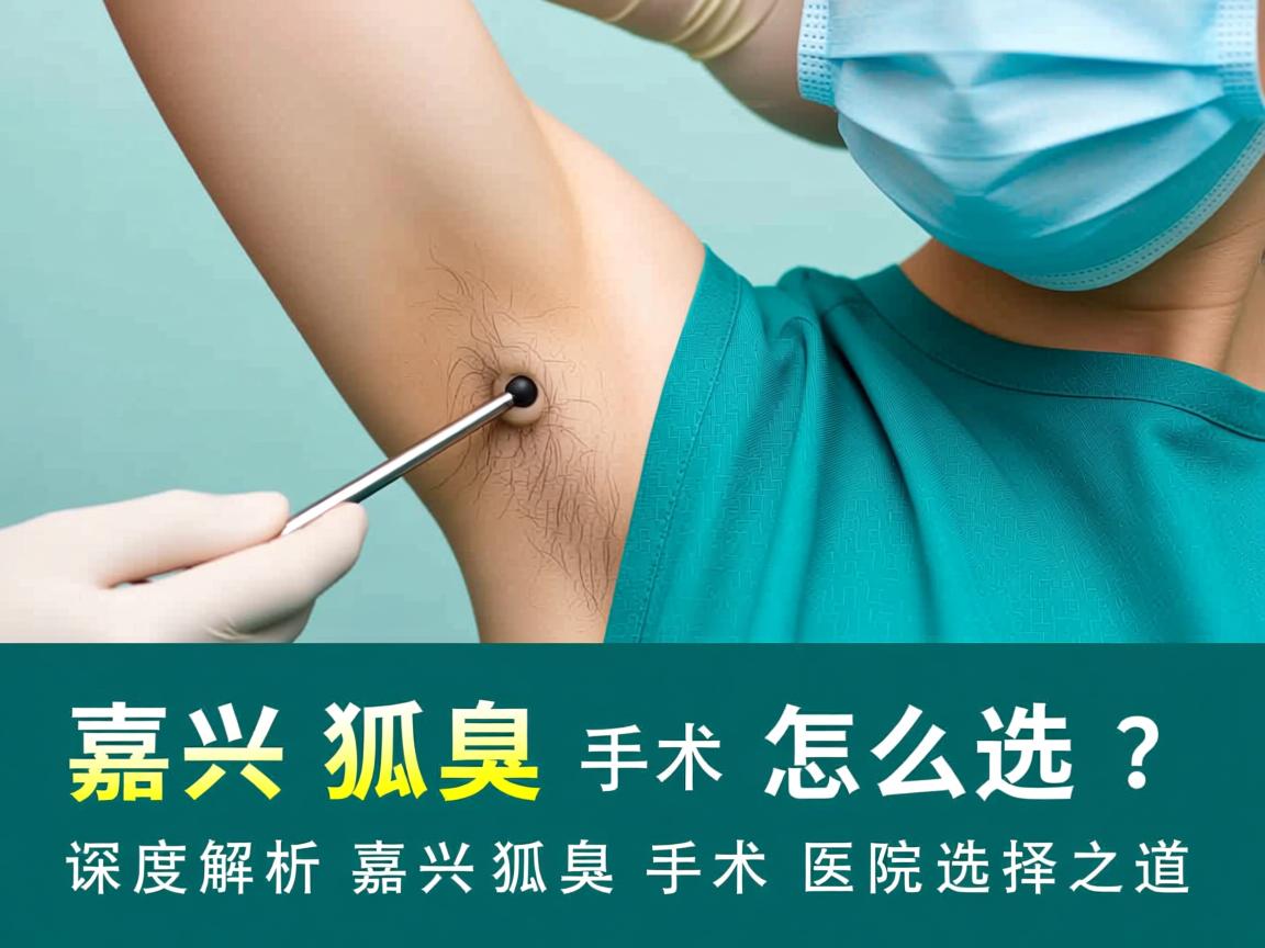 嘉兴狐臭手术怎么选？深度解析嘉兴狐臭手术医院选择之道