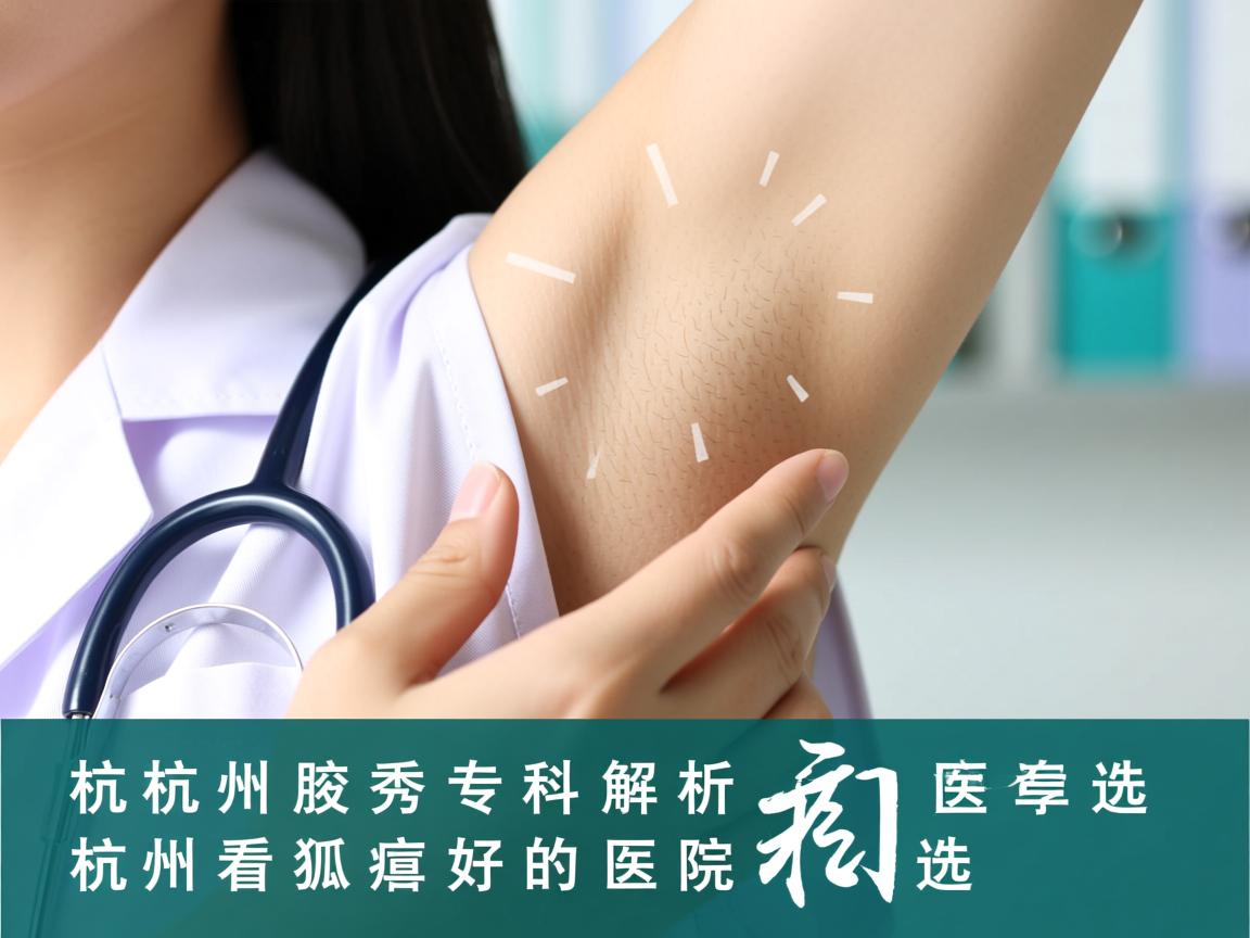 杭州腋秀专科解析，杭州看狐臭好的医院怎么选