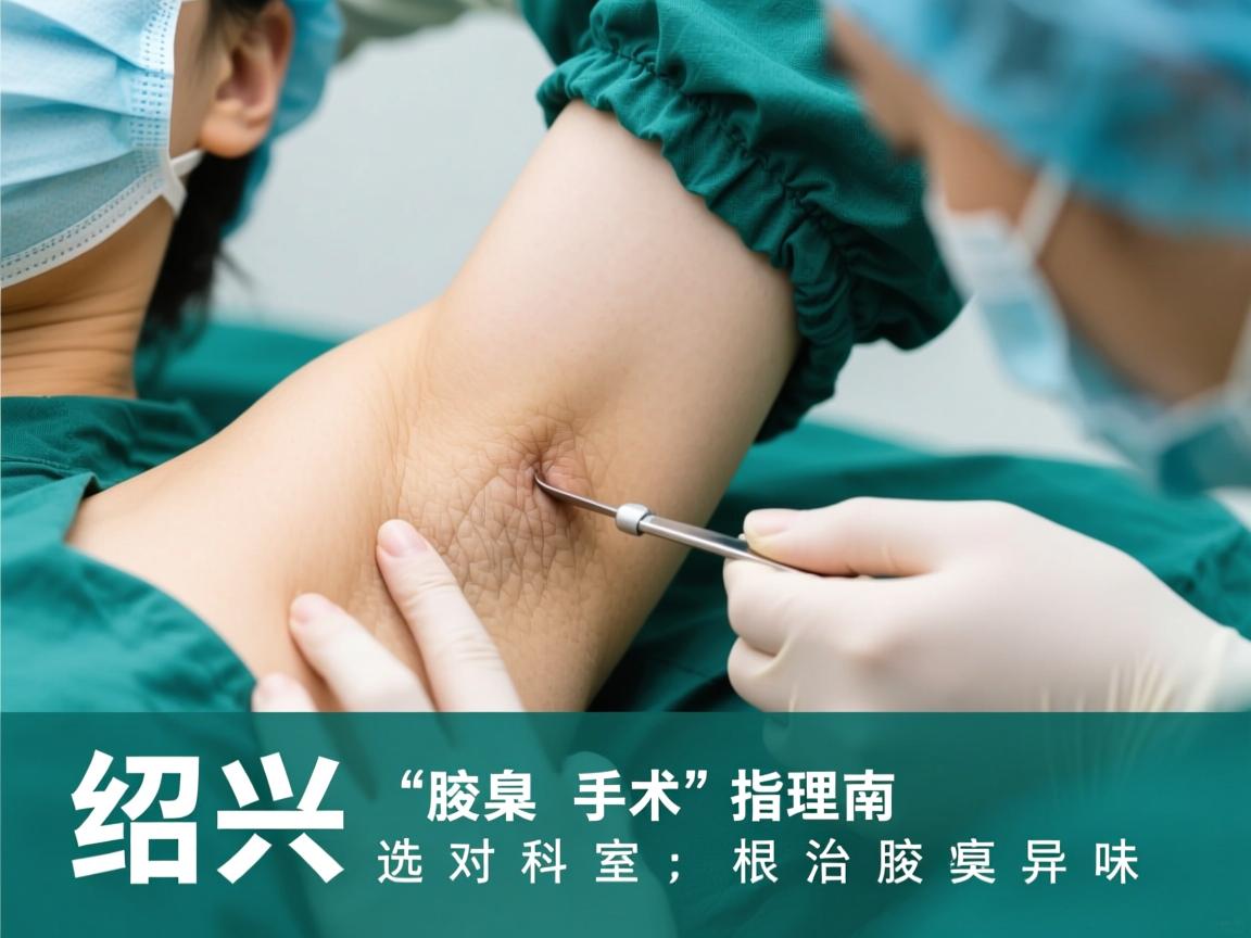 绍兴腋臭手术指南,选对科室,根治腋臭异味 绍兴腋臭手术指南,选对科室,根治腋臭异味