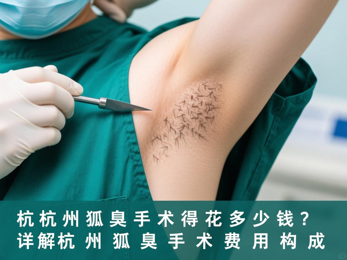 杭州狐臭手术得花多少钱?详解杭州狐臭手术费用构成 杭州狐臭手术得花多少钱?详解杭州狐臭手术费用构成