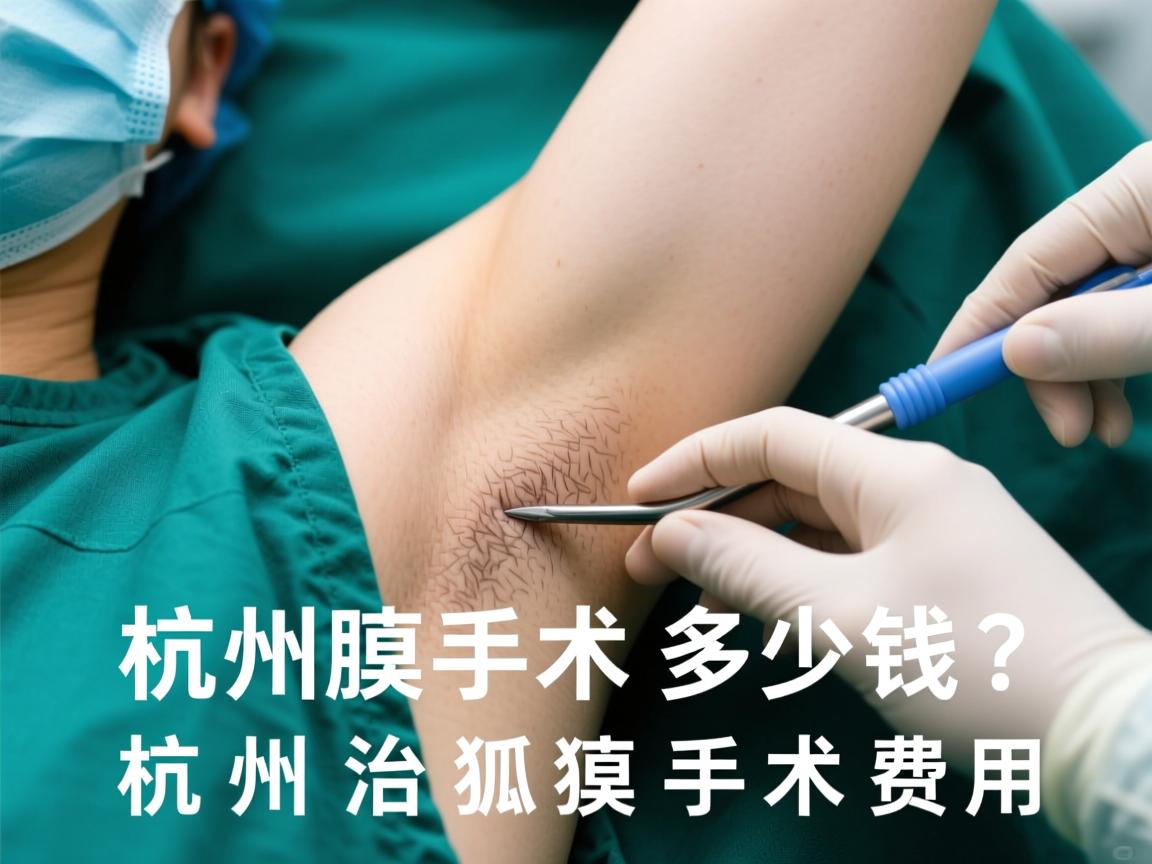 杭州腋臭手术多少钱？详解杭州治狐臭手术费用