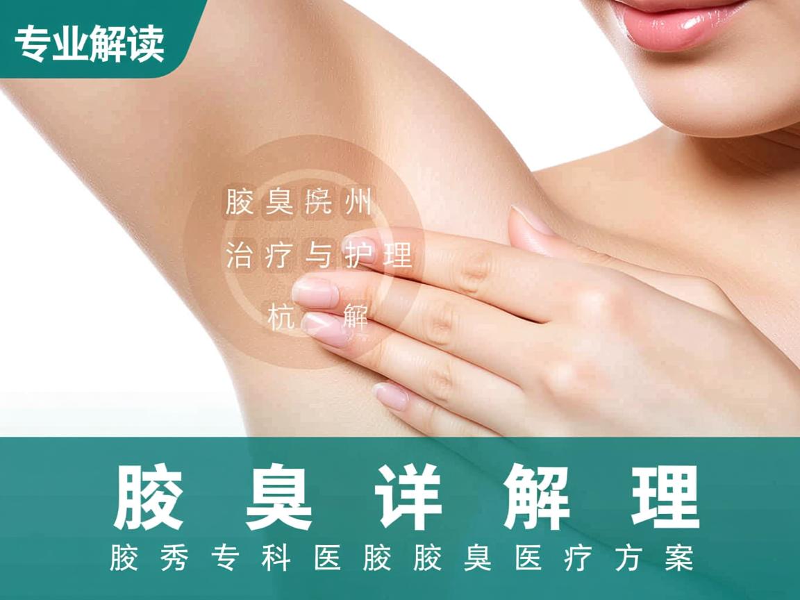 专业解读腋臭治疗与护理,杭州腋秀专科医院详解腋臭医疗方案 专业解读腋臭治疗与护理,杭州腋秀专科医院详解腋臭医疗方案