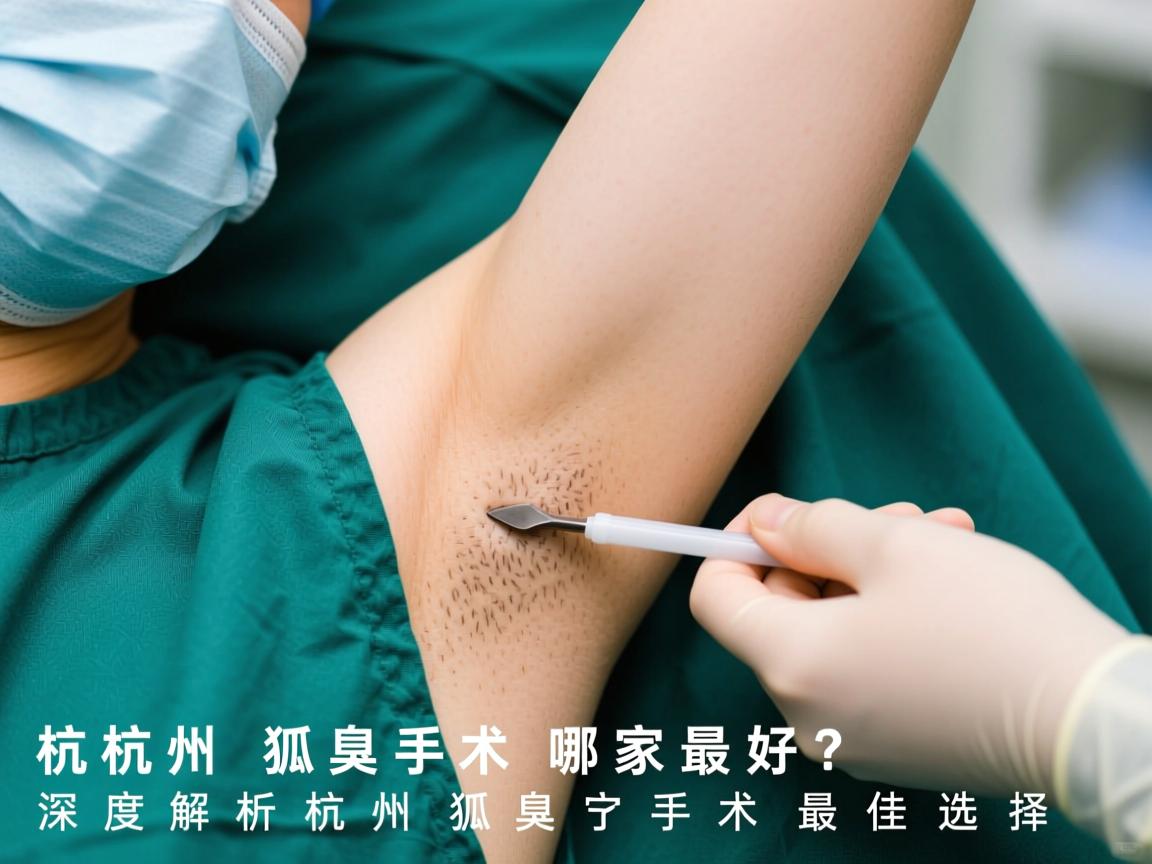 杭州狐臭手术哪家最好？深度解析杭州狐臭手术最佳选择