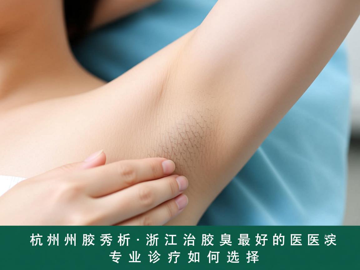 杭州腋秀解析，浙江治疗腋臭最好的医院，专业诊疗如何选择