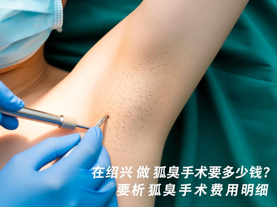 在绍兴做狐臭手术要多少钱？解析狐臭手术费用明细
