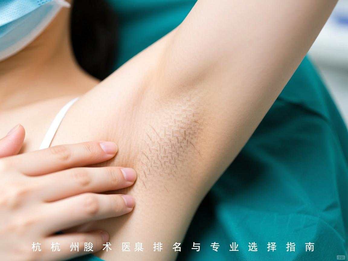 杭州腋秀解析，杭州腋臭手术医院排名与专业选择指南