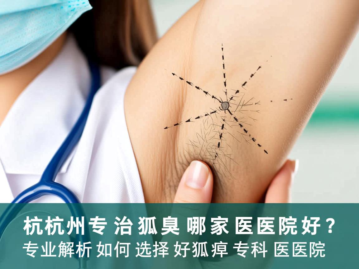 杭州专治狐臭哪家医院好?专业解析如何选择好的狐臭专科医院 杭州专治狐臭哪家医院好?专业解析如何选择好的狐臭专科医院
