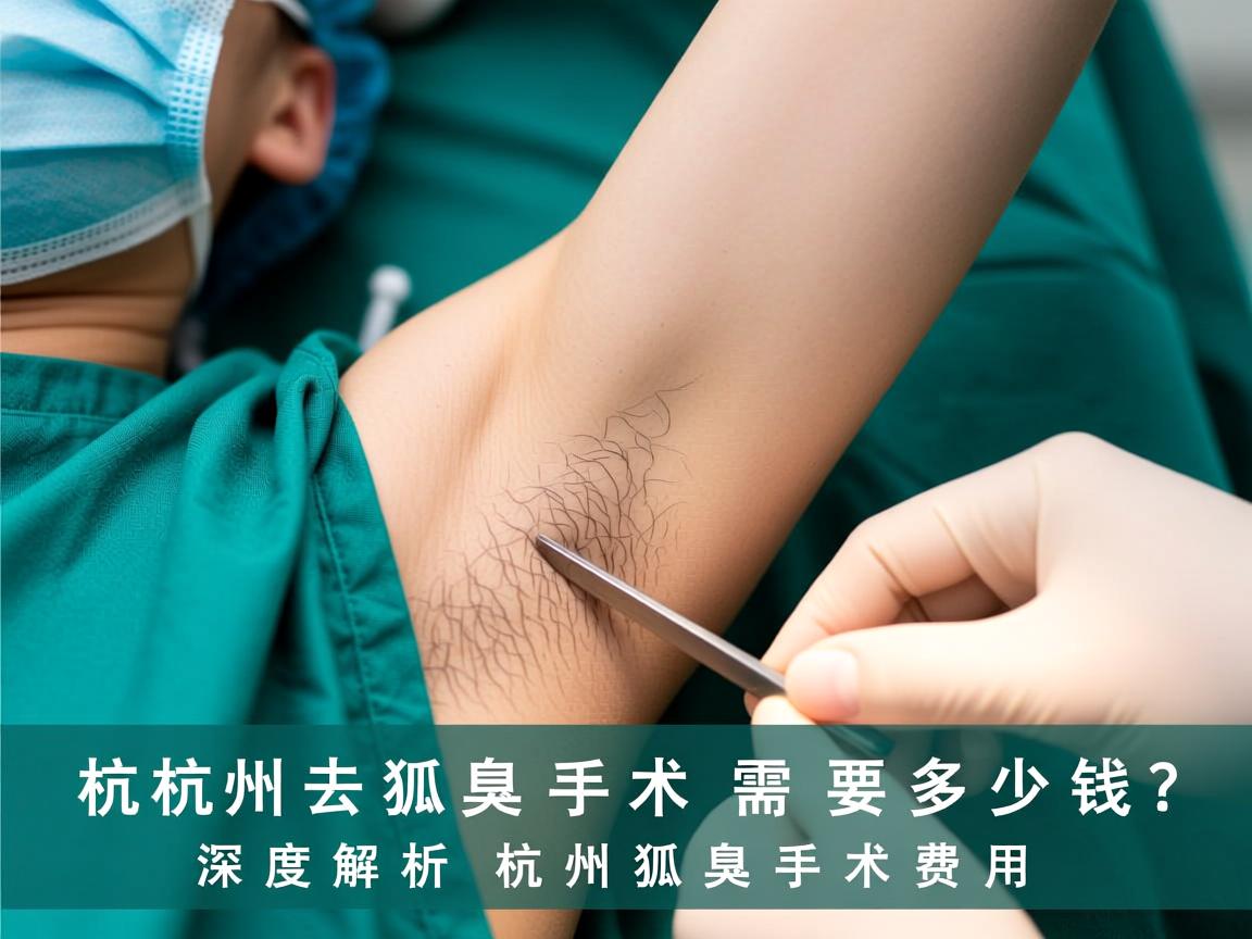杭州去狐臭手术需要多少钱?深度解析杭州狐臭手术费用 杭州去狐臭手术需要多少钱?深度解析杭州狐臭手术费用