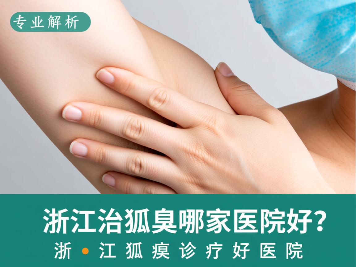 浙江治狐臭哪家医院好？专业解析浙江狐臭诊疗好医院
