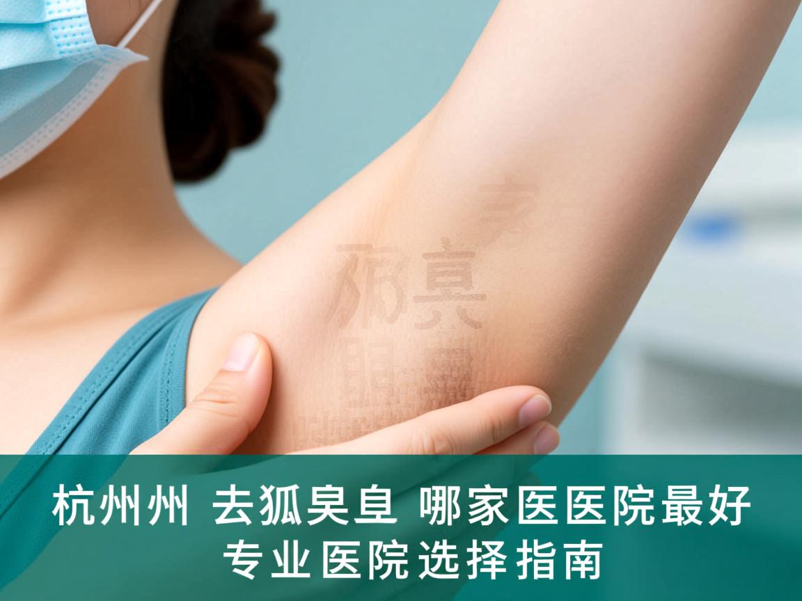 杭州腋秀解析，杭州去狐臭哪家医院最好，专业医院选择指南