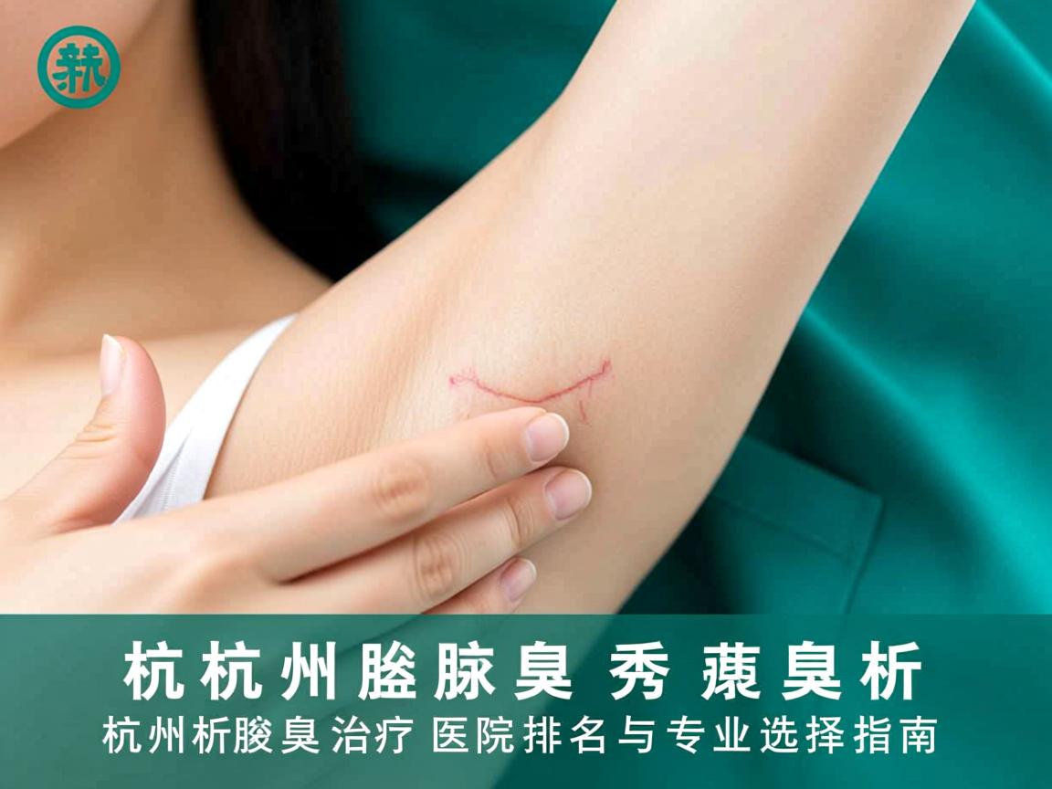 杭州腋秀解析，杭州腋臭治疗医院排名与专业选择指南