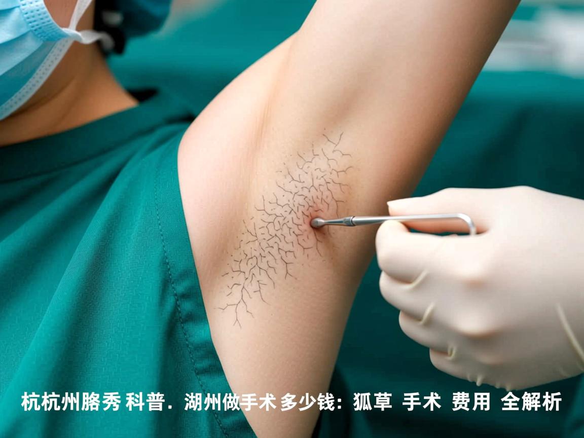杭州腋秀科普，在湖州做狐臭手术多少钱，狐臭手术费用全解析