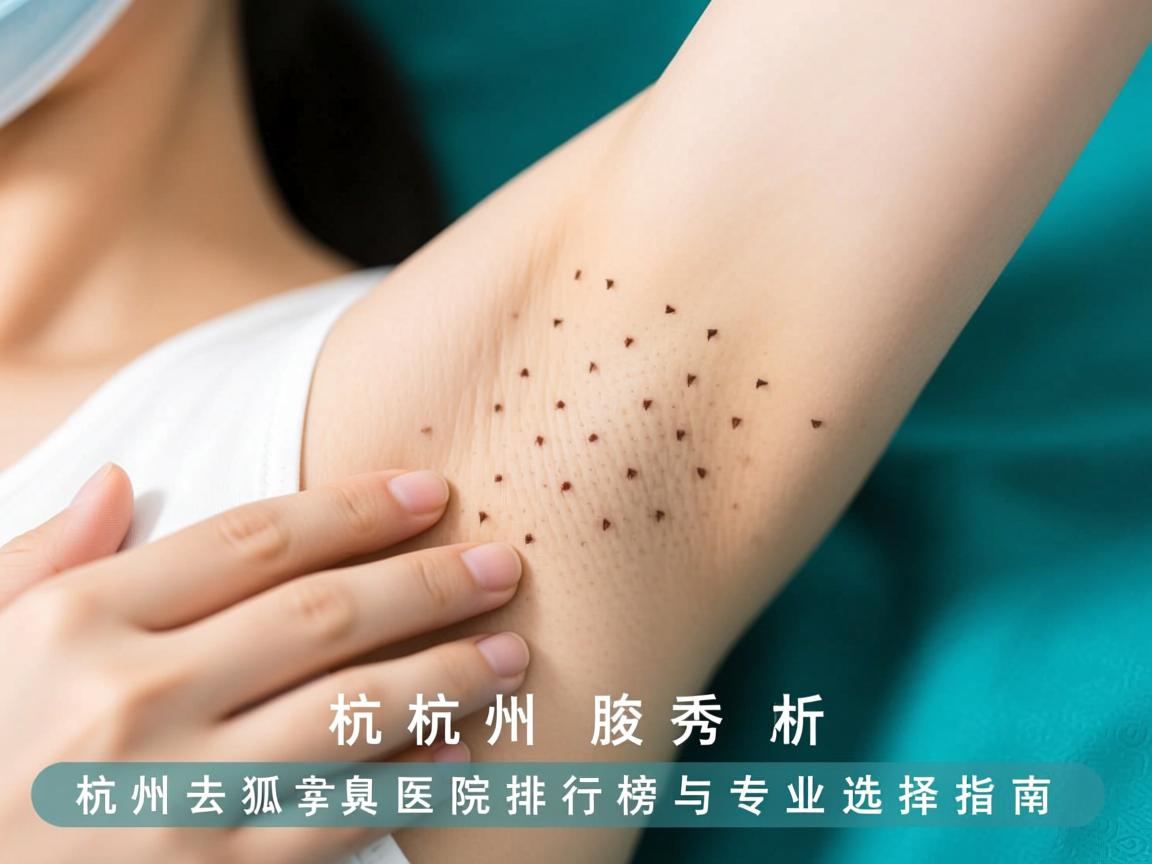 杭州腋秀解析，杭州去狐臭医院排行榜与专业选择指南
