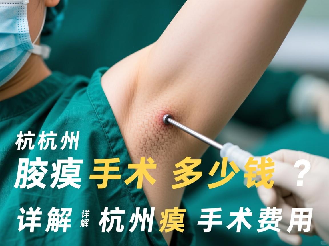 杭州腋臭手术多少钱？详解杭州腋臭手术费用