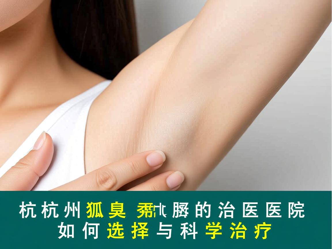 杭州腋秀解析，杭州狐臭好的治医院如何选择与科学治疗