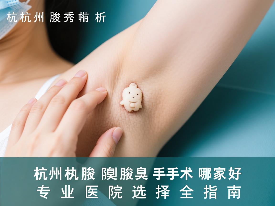 杭州腋秀解析，杭州腋臭手术哪家好，专业医院选择全指南